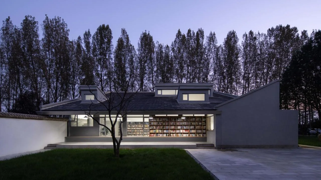 BIM Architecture | Shaanxi Hope Engineering Campus Library 2.0/Campus Architecture
