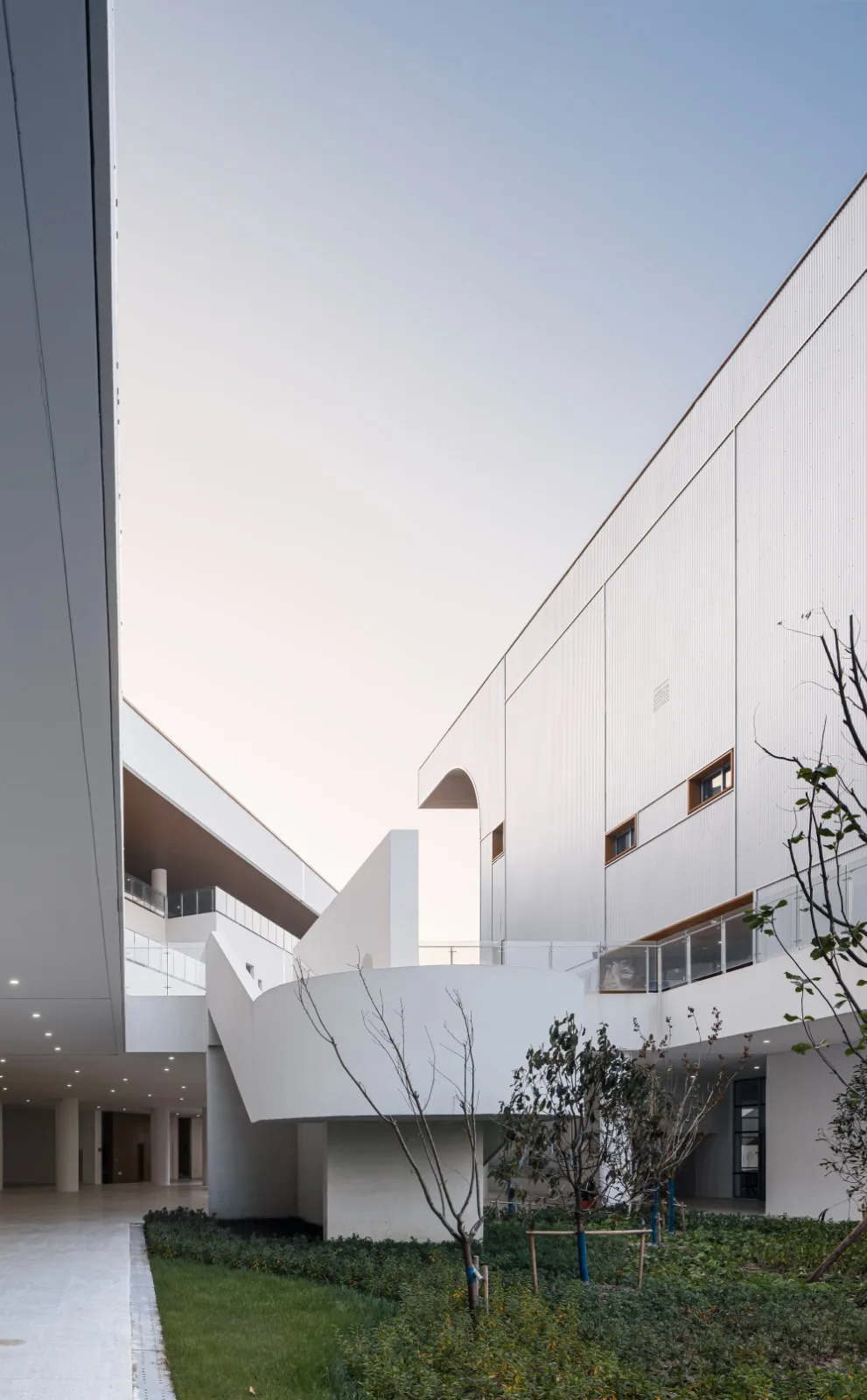 BIM Architecture | Nantong Nengda Middle School/Jiucheng Urban Architecture