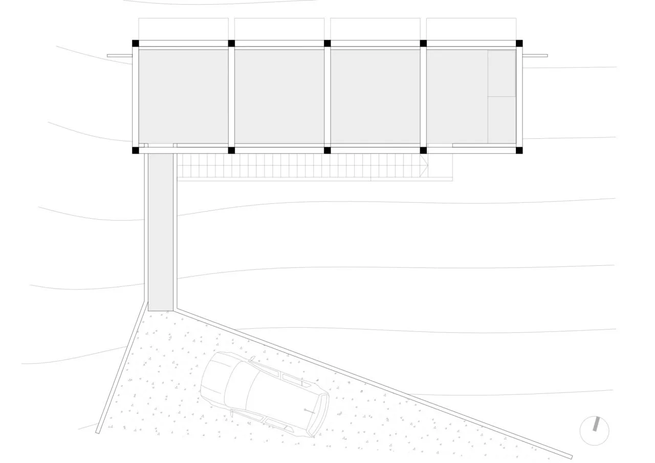 BIM Architecture | House at Heights/Agust í n Berzero+Manuel Gonzalez Veglia (Tectum arquitectura)