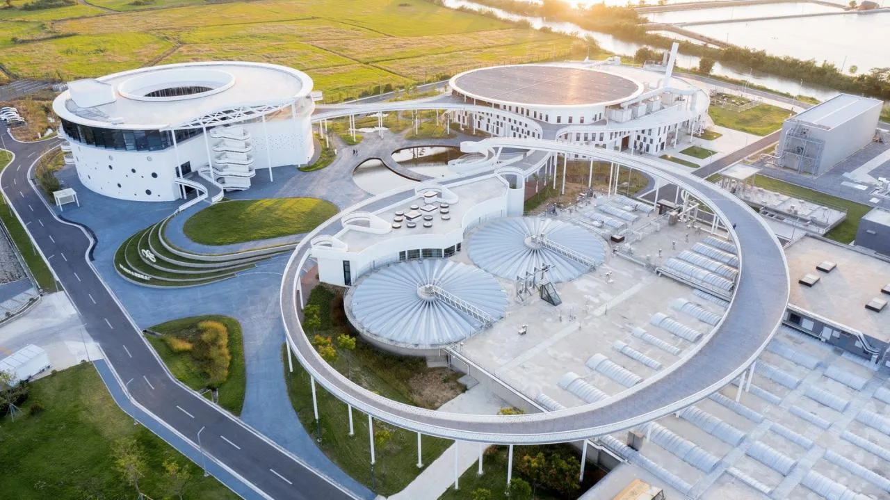 BIM Architecture | Yixing Urban Sewage Resource Concept Factory/Tsinghua Institute Supu Studio