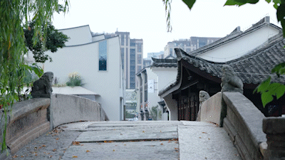 BIM Architecture | Xiangfu Bridge Traditional Style Block: Urban Revitalization and Block Revitalization/Goa Elephant Design