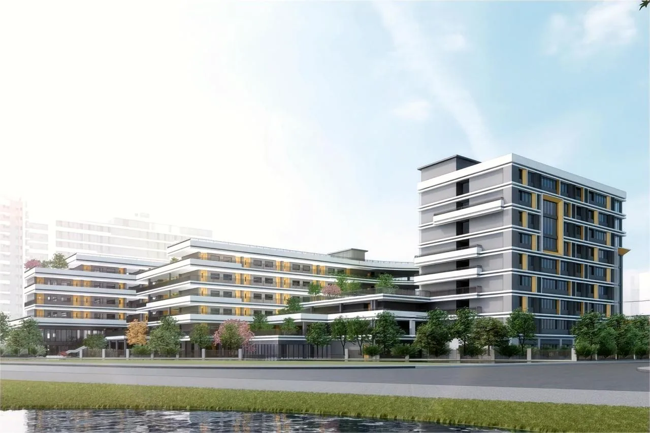 BIM Architecture | Green Ecological Campus: Shunde Midea School Affiliated to East China Normal University (Phase II)/Ruizhu Tianyuan