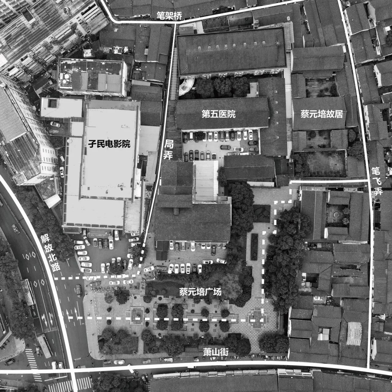 BIM Architecture | Cai Yuanpei Square and Zhimin Library/Zhejiang University Architectural Design and Research Institute