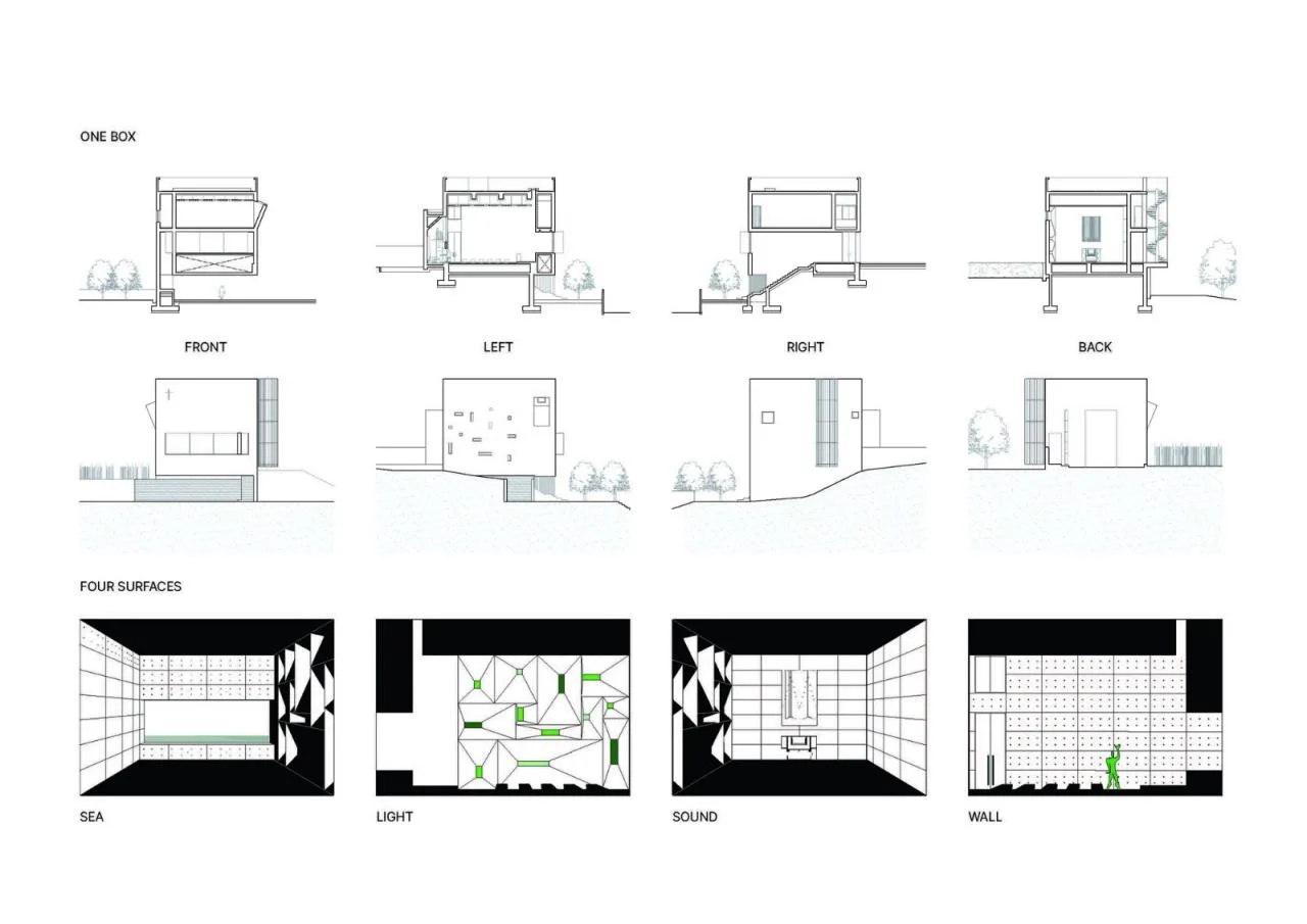 BIM Architecture | Meditation Chapel/Lee Eunseok+ATELIER KOMA