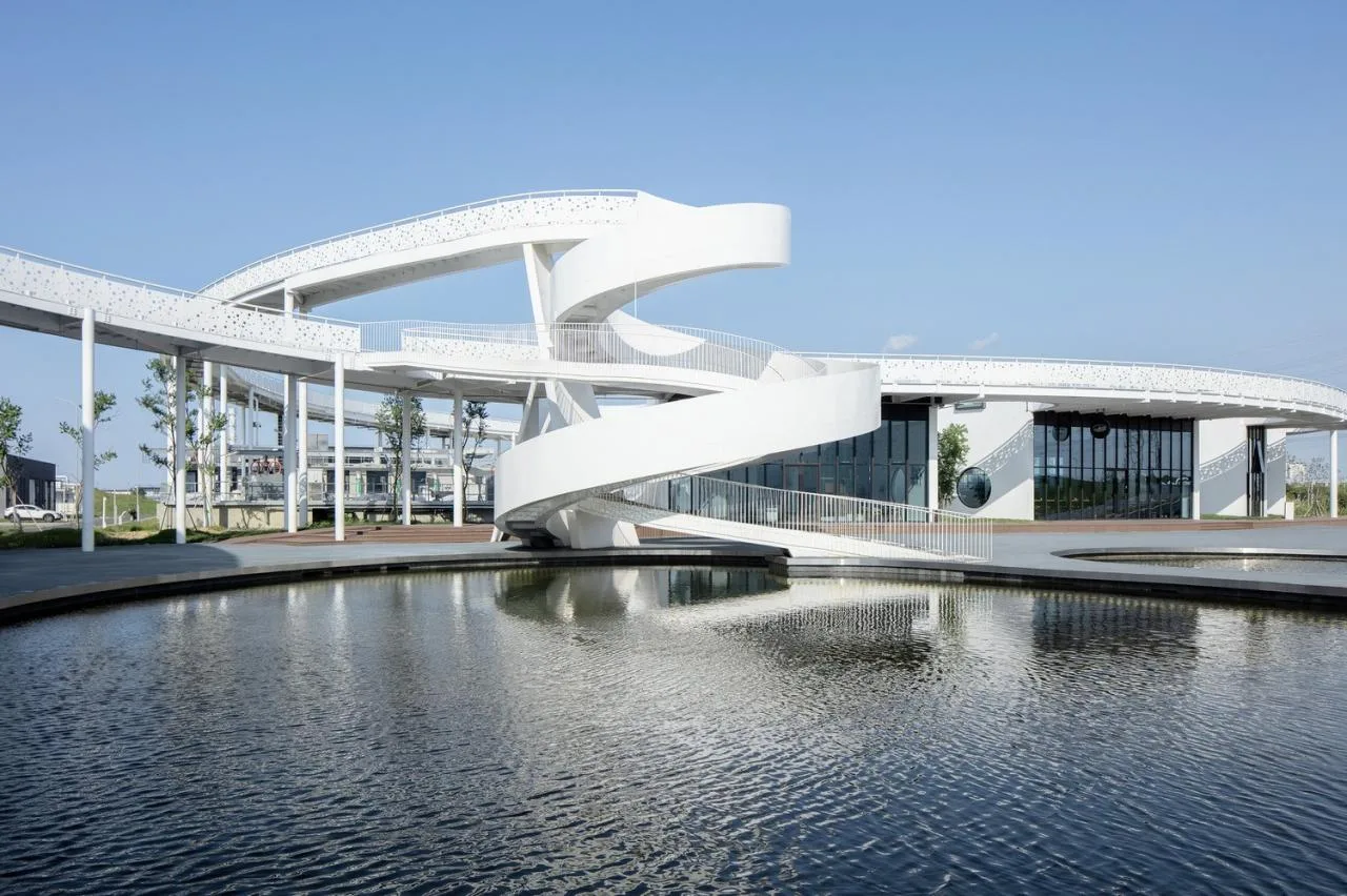 BIM Architecture | Yixing Urban Sewage Resource Concept Factory/Tsinghua Institute Supu Studio