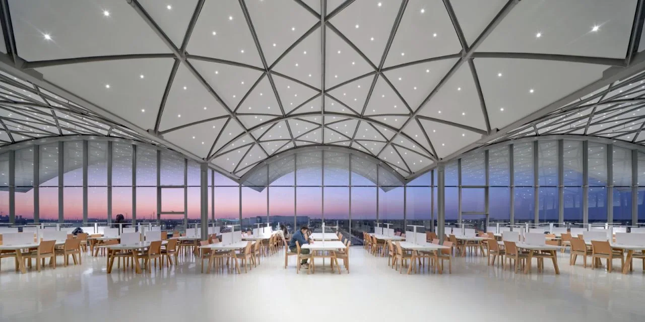 BIM Architecture | Civil Aviation University of China Ninghe Campus Library/Tongji Original Works Studio