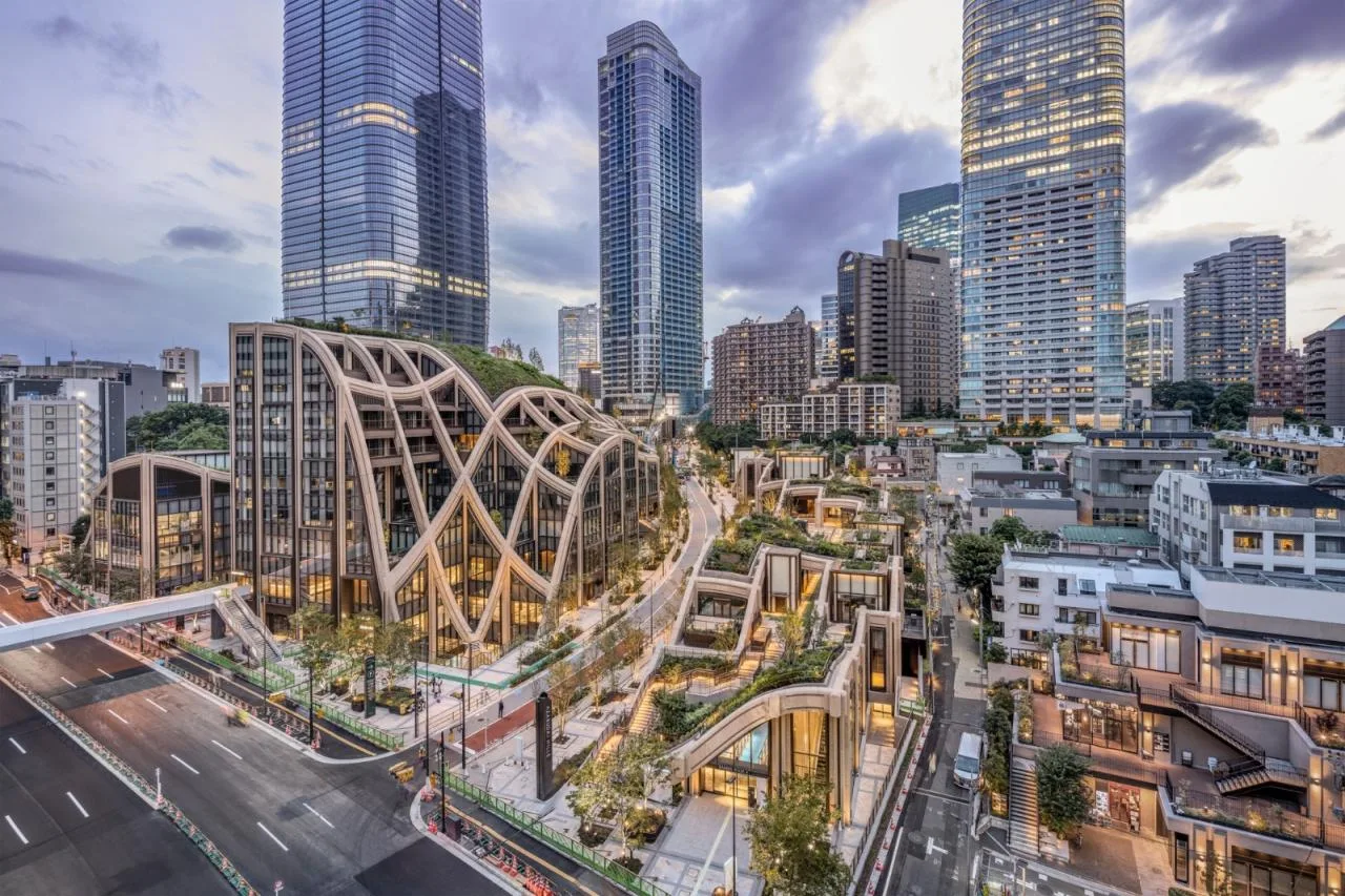 BIM Architecture | Azabudai Hills/Heatherwick, Azabudai New City, Tokyo