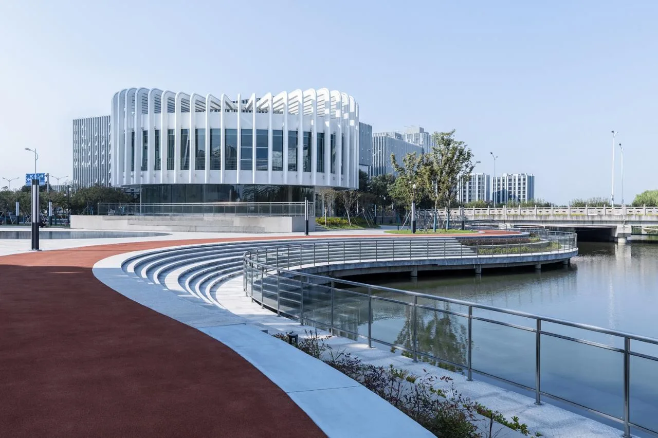 BIM Architecture | Orchid Pavilion: Jiuliudu Riverside Art District/UUA Architectural Firm