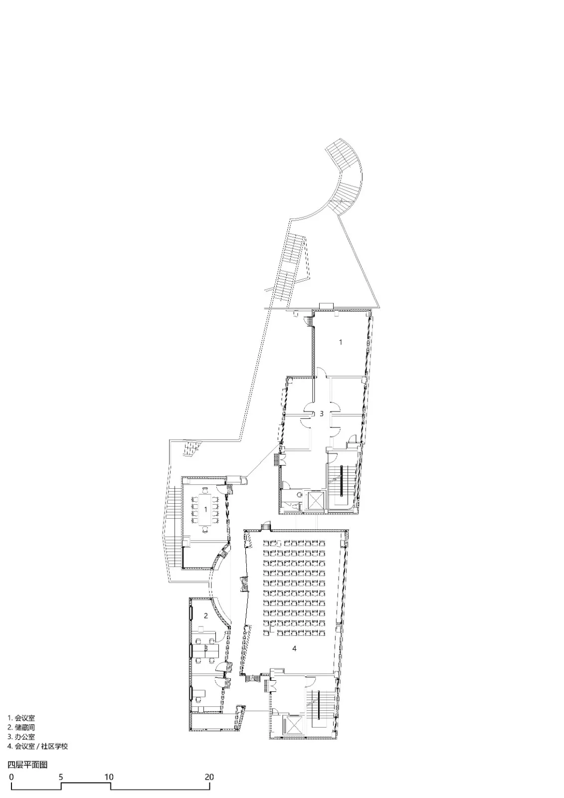 BIM Architecture | Nantou City Community Center/Extraordinary Building