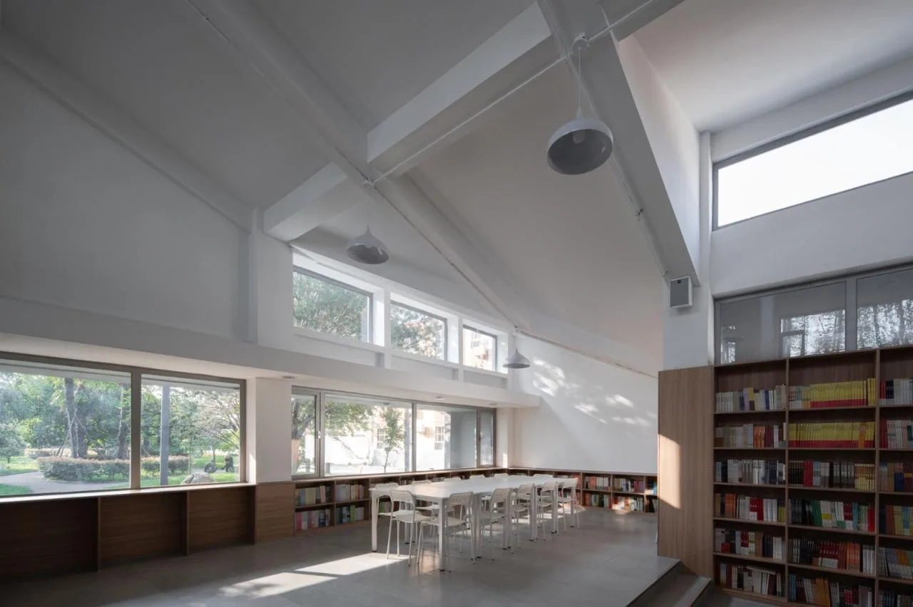 BIM Architecture | Shaanxi Hope Engineering Campus Library 2.0/Campus Architecture
