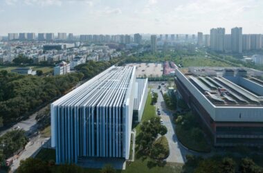 BIM Architecture: Shanghai Jiading District Archives by Huajian Group Shanghai Architectural Design and Research Institute-BIM WORLD