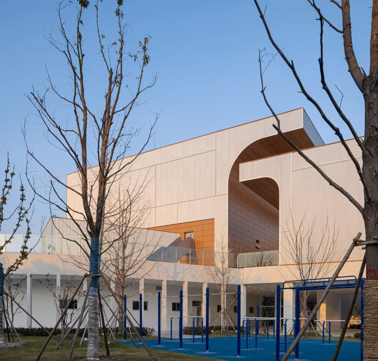 BIM Architecture | Nantong Nengda Middle School/Jiucheng Urban Architecture