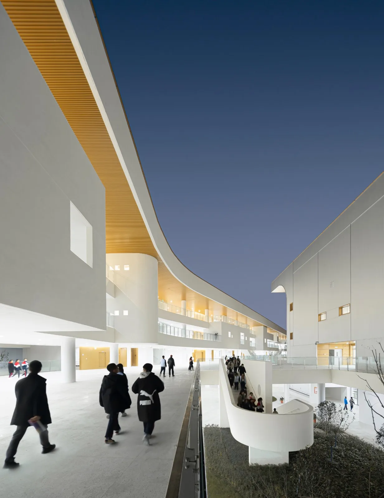 BIM Architecture | Nantong Nengda Middle School/Jiucheng Urban Architecture