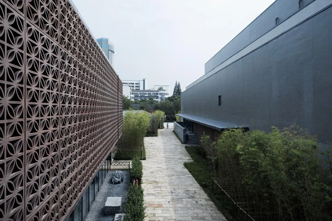 BIM Architecture | Cai Yuanpei Square and Zhimin Library/Zhejiang University Architectural Design and Research Institute