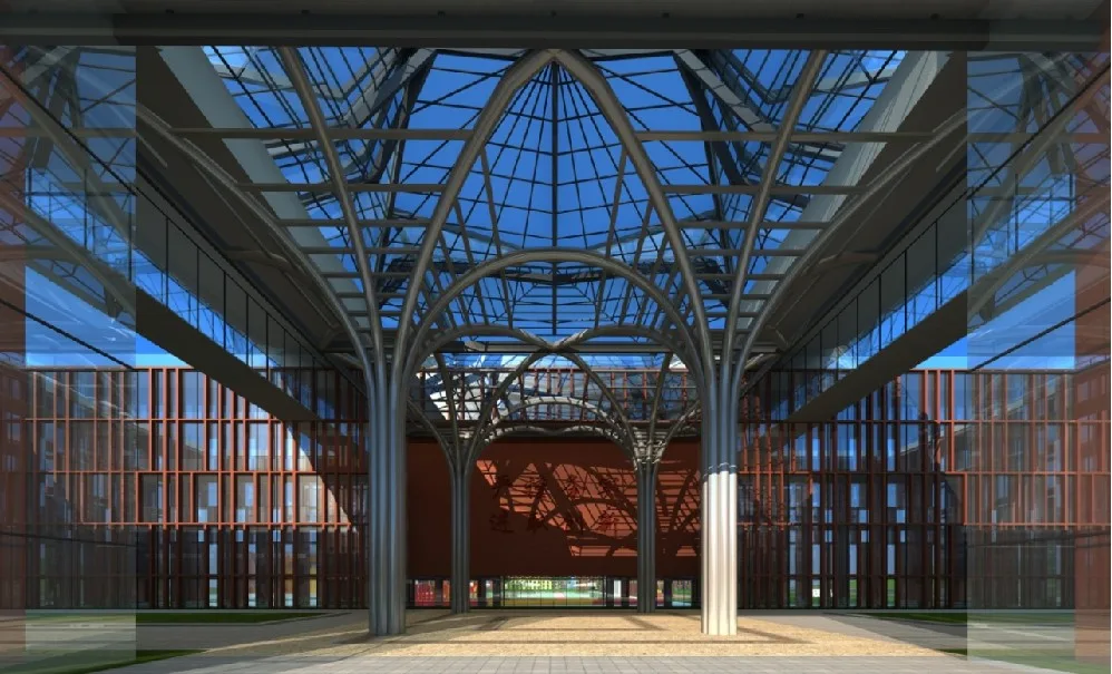 BIM Architecture | Shenmu Middle School Project/Chinese Academy of Sciences Architectural Design and Research Institute Co., Ltd