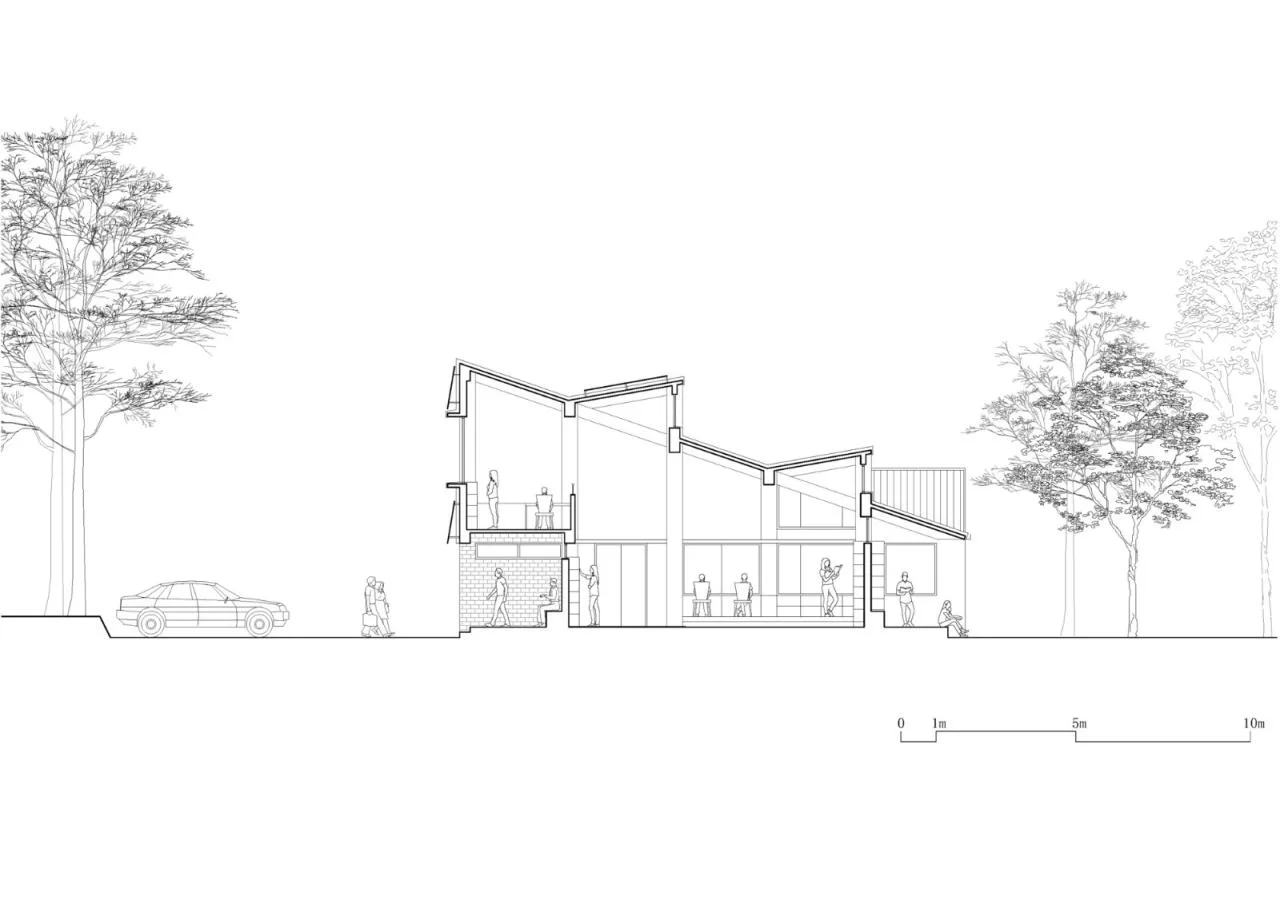 BIM Architecture | Shaanxi Hope Engineering Campus Library 2.0/Campus Architecture