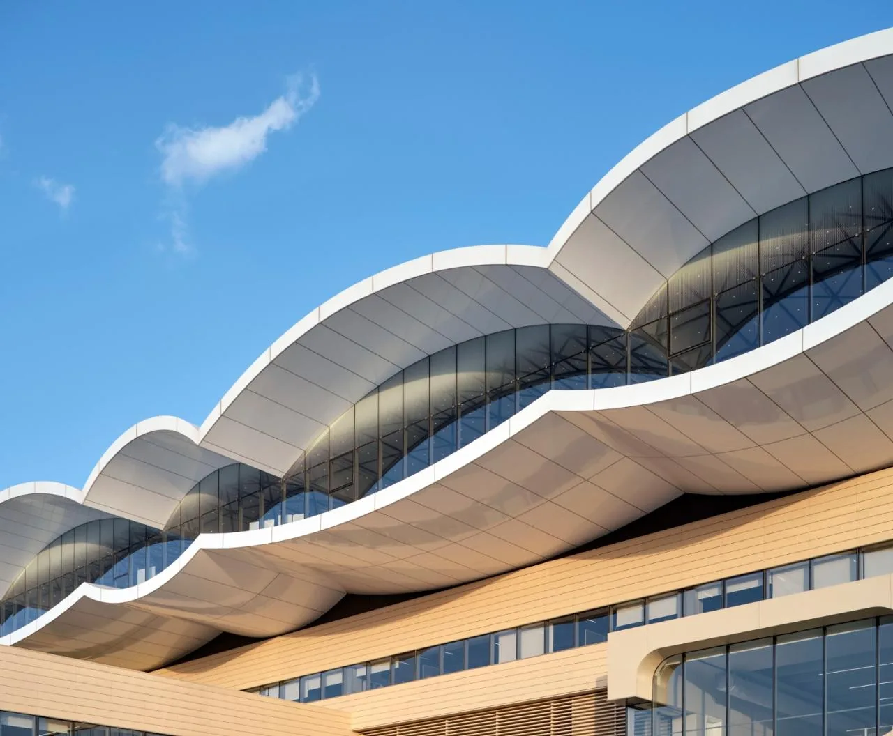 BIM Architecture | Civil Aviation University of China Ninghe Campus Library/Tongji Original Works Studio