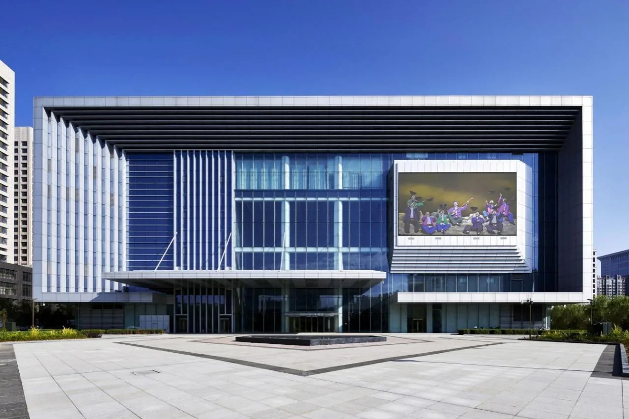 BIM Architecture | Shenmu News and Culture Center/Chinese Academy of Sciences Architectural Design and Research Institute Co., Ltd