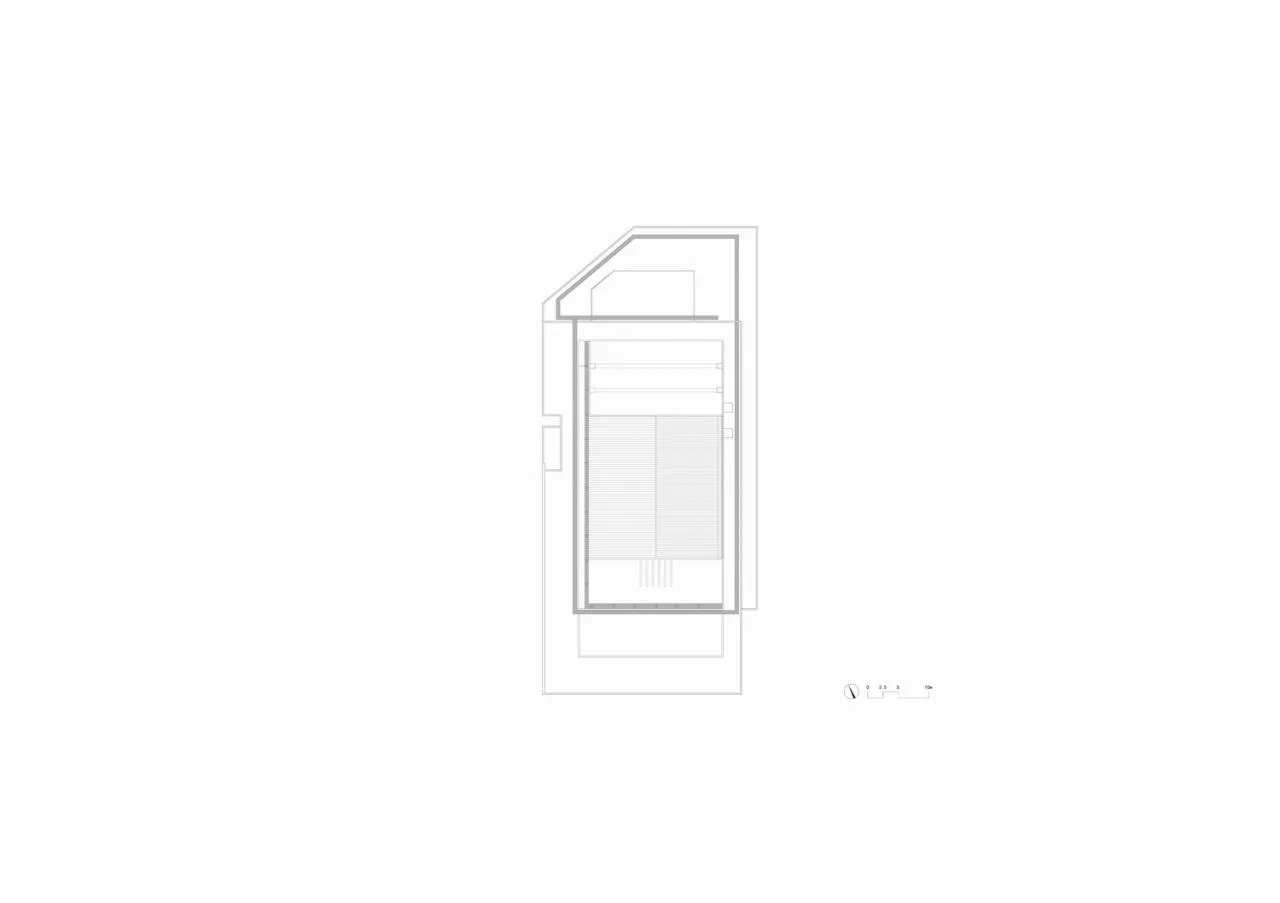 Roof plan of Jiemin Theater