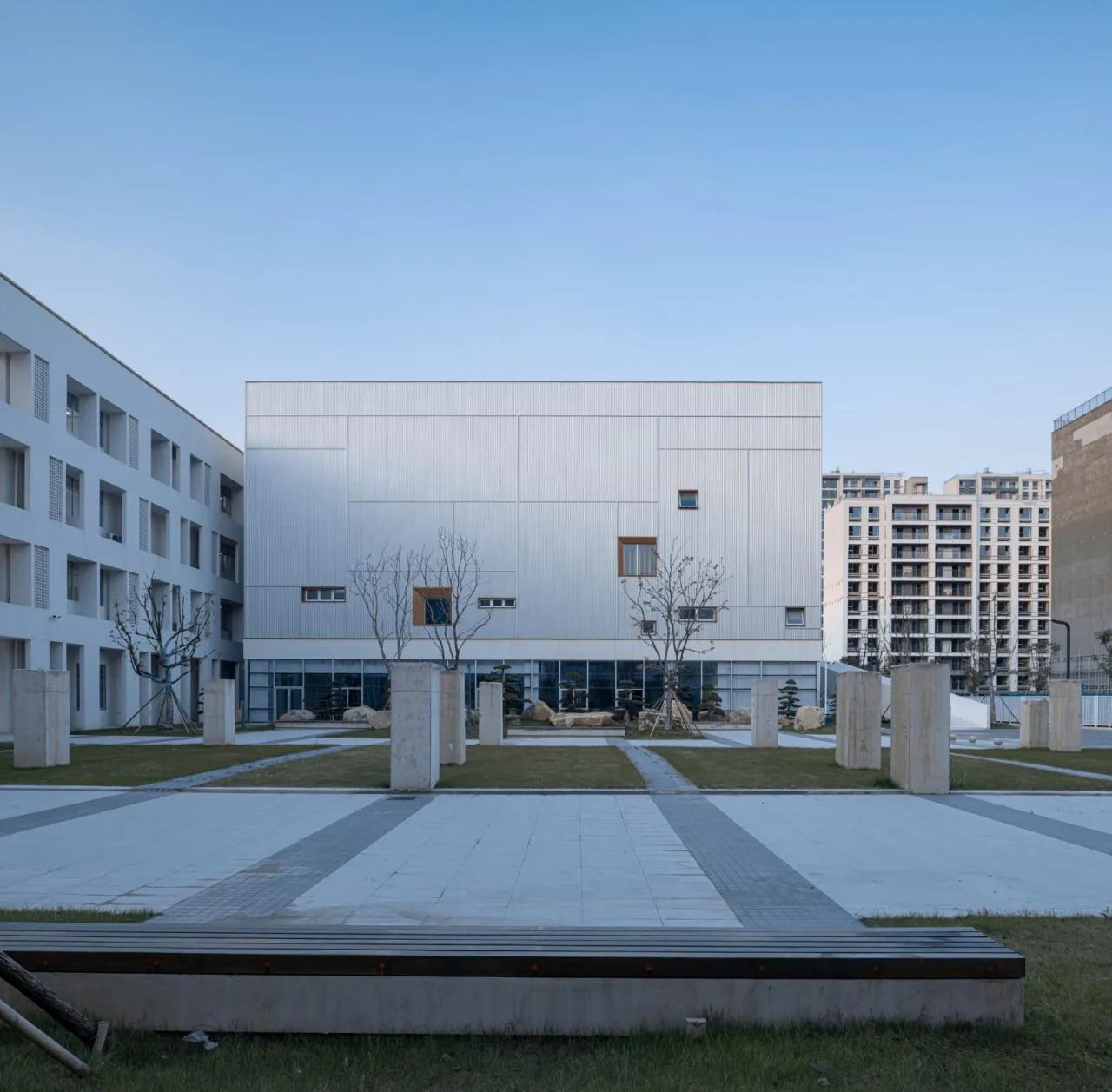 BIM Architecture | Nantong Nengda Middle School/Jiucheng Urban Architecture