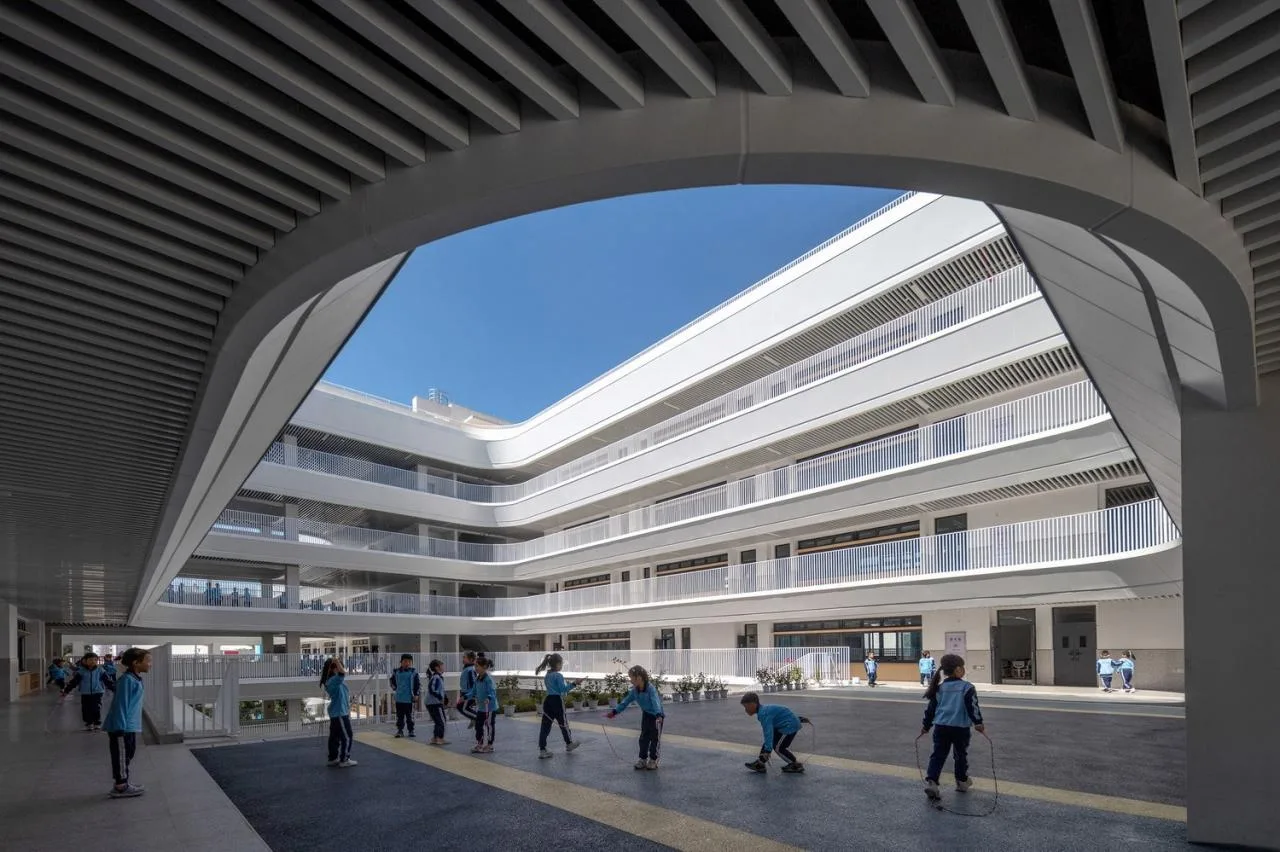 BIM Architecture | Xiamen Jinbang Primary School/Xiamen Helidao Engineering Design Institute Unified Architecture Studio