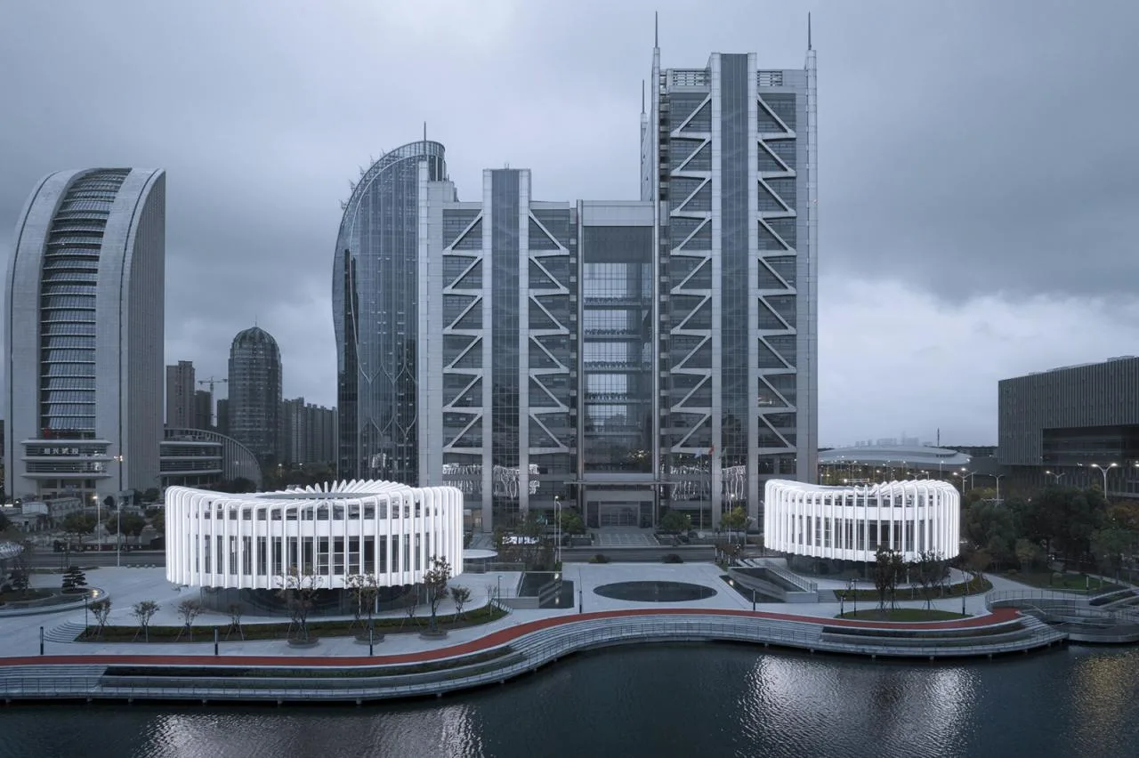 BIM Architecture | Orchid Pavilion: Jiuliudu Riverside Art District/UUA Architectural Firm