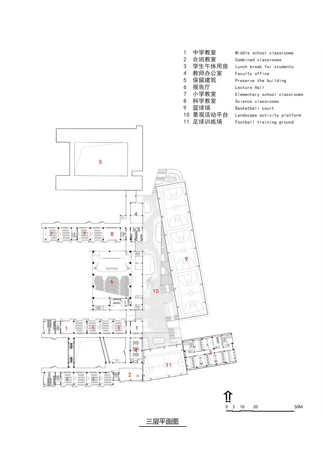 BIM Architecture | Shenzhen Pingshan District Keyuan Experimental School/Shendu Design