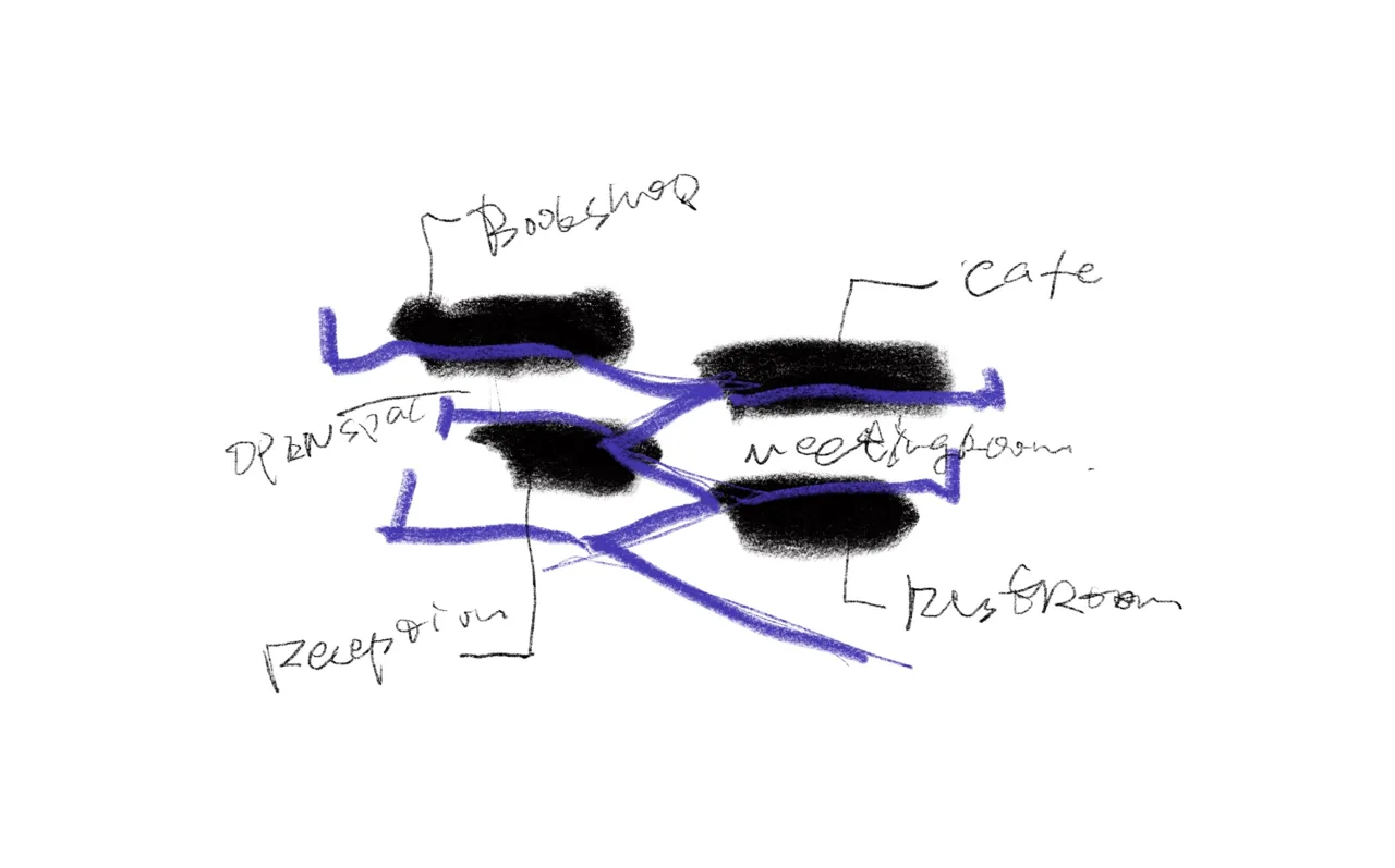 Concept sketch of the Yunhai Station