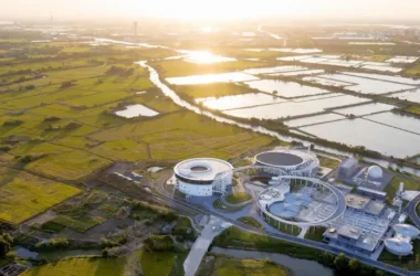 BIM Architecture: Yixing Urban Sewage Resource Concept Factory by Tsinghua Institute Supu Studio-BIM WORLD