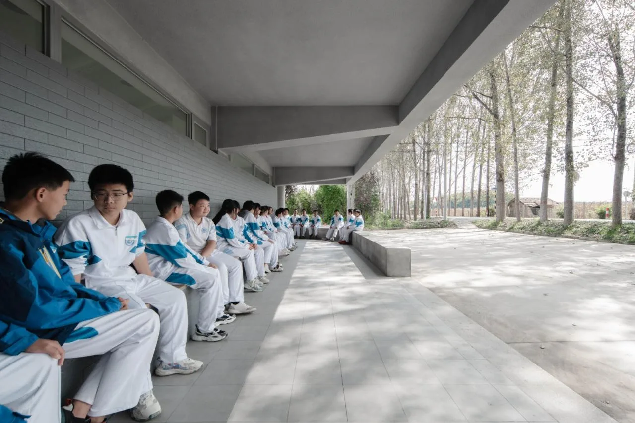 BIM Architecture | Shaanxi Hope Engineering Campus Library 2.0/Campus Architecture