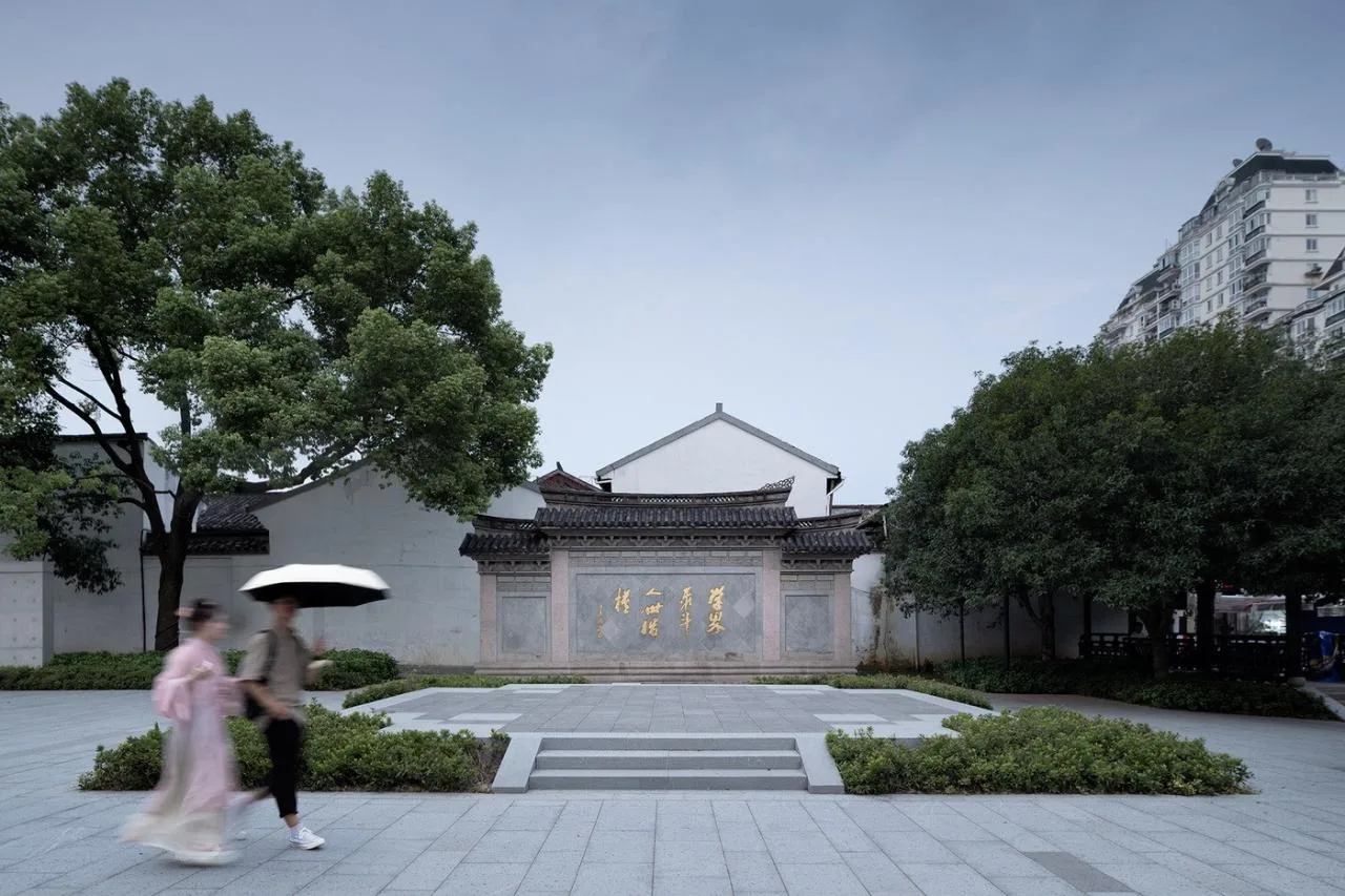 BIM Architecture | Cai Yuanpei Square and Zhimin Library/Zhejiang University Architectural Design and Research Institute