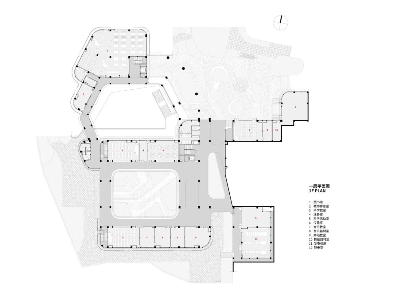 BIM Architecture | Xiamen Jinbang Primary School/Xiamen Helidao Engineering Design Institute Unified Architecture Studio
