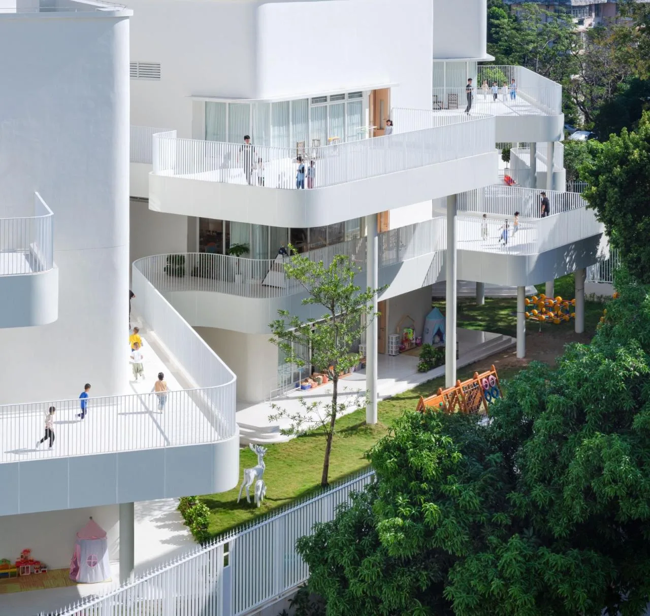 BIM Architecture | Shenzhen Second Kindergarten/Xu Yunchao Architecture Studio