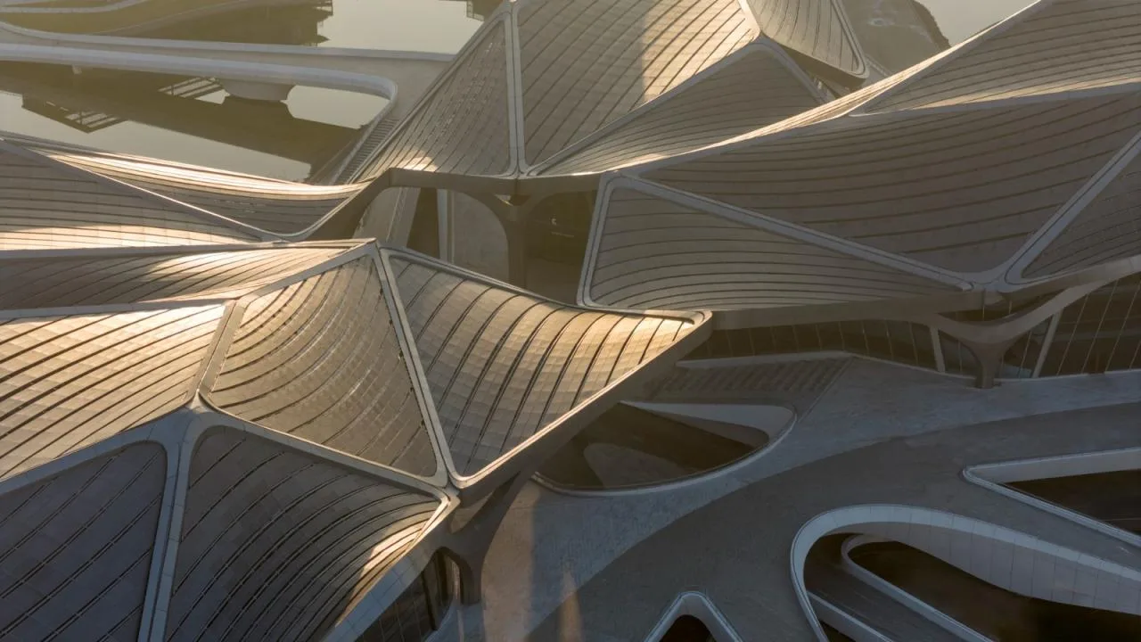 BIM Architecture | Zhuhai Jinwan Citizen Art Center/Zaha Hadid Architects