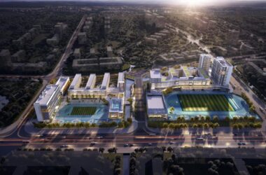 BIM Architecture and Sustainable Design: Shunde Midea School Phase II, Affiliated with East China Normal University by Ruizhu Tianyuan-BIM WORLD