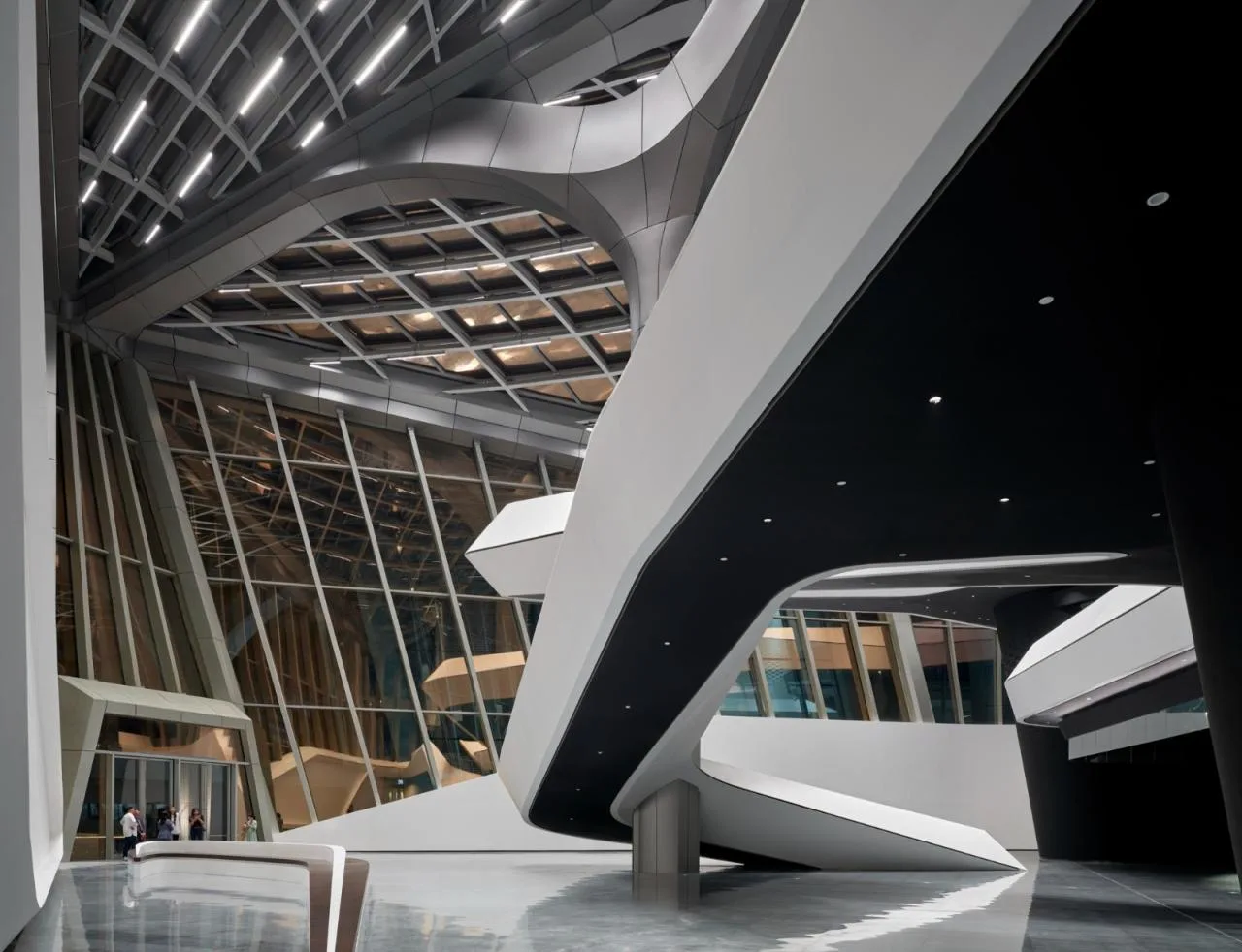BIM Architecture | Zhuhai Jinwan Citizen Art Center/Zaha Hadid Architects