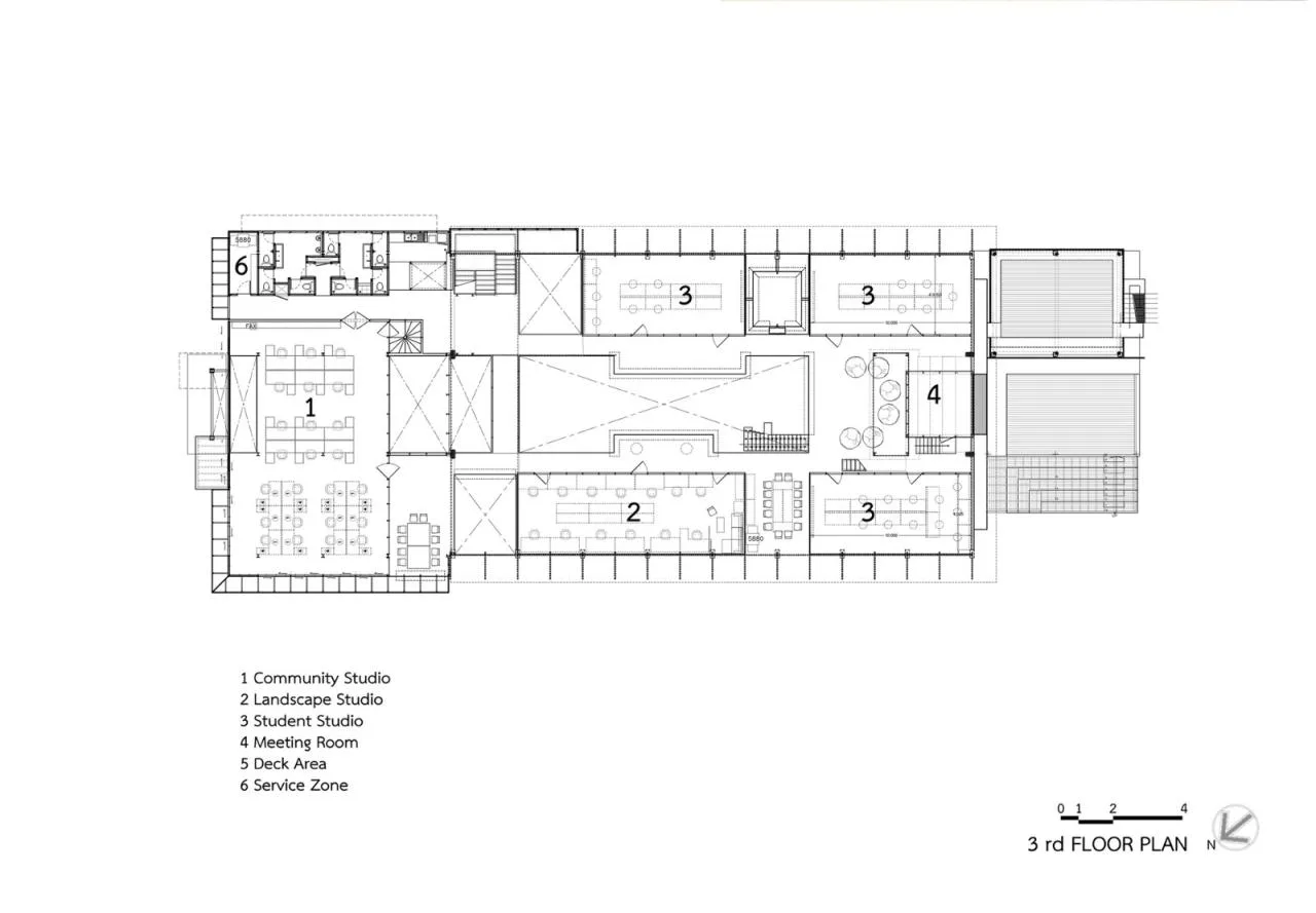 BIM Architecture | Architects' Community Life, Rabindhorn Building/Arsomsilp Community and Environmental Architects