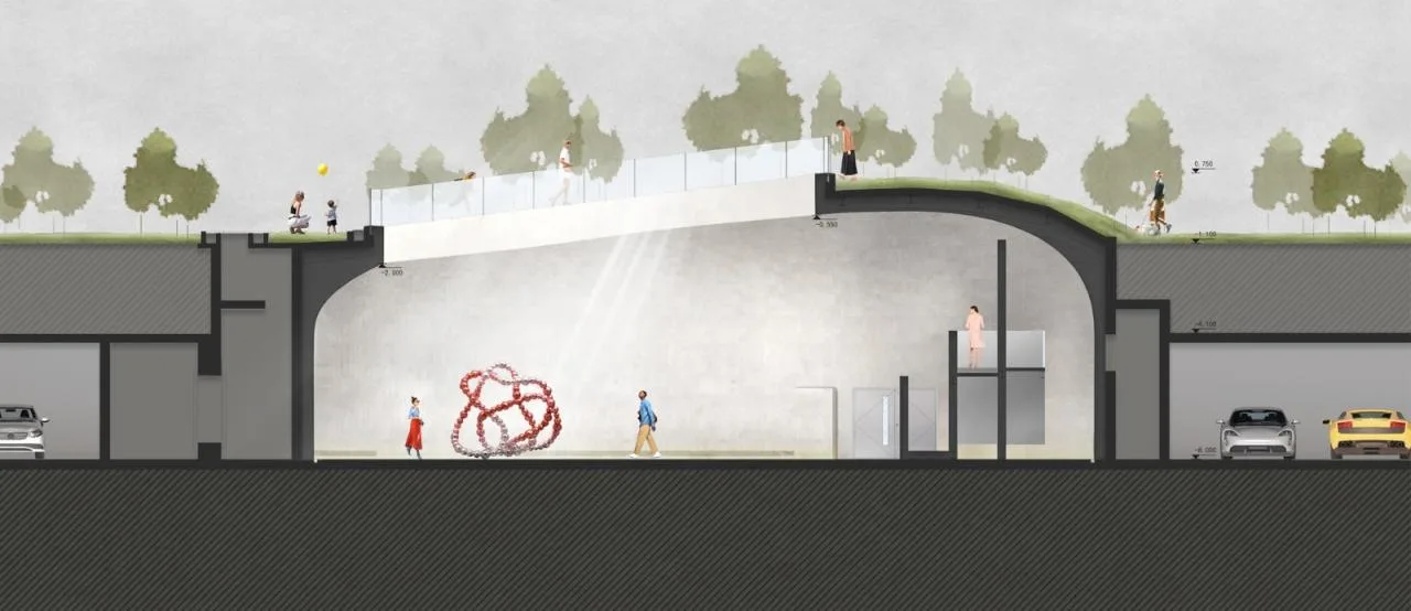 BIM Architecture | Interior Space - Beijing Manhe Art Center/RSAA/Zhuang Ziyu Studio