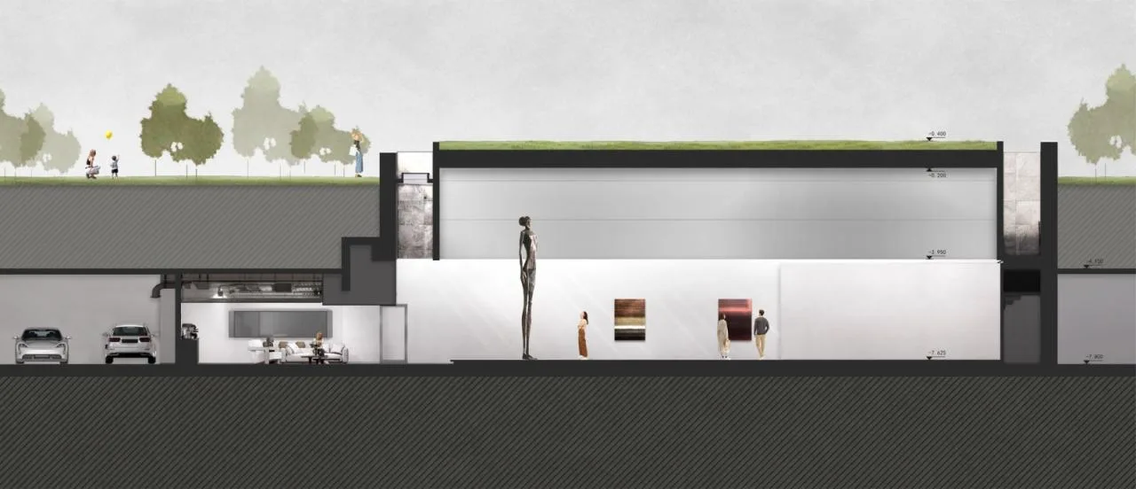 BIM Architecture | Interior Space - Beijing Manhe Art Center/RSAA/Zhuang Ziyu Studio