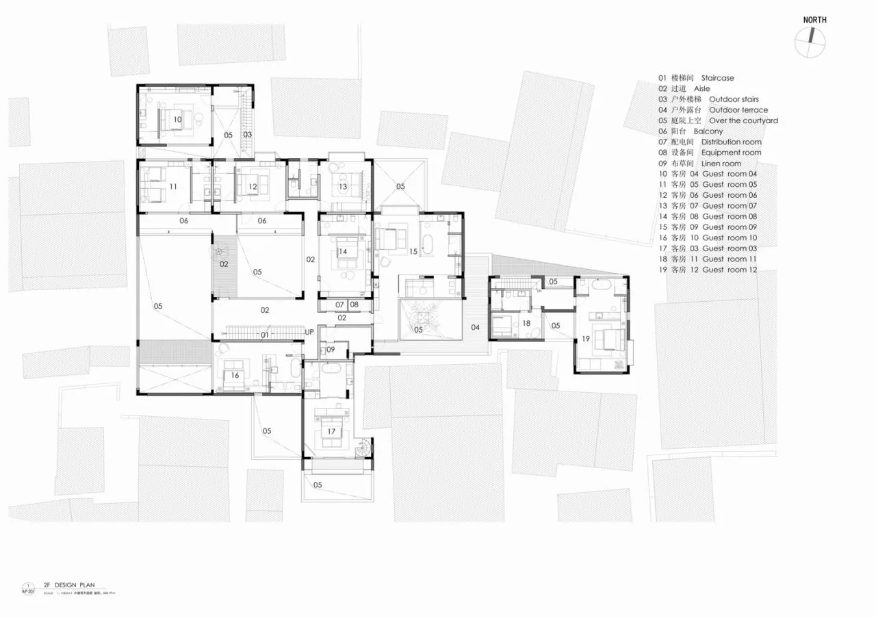 BIM Architecture | Yiyun Bishan Hotel/Yan Yang Architectural Design