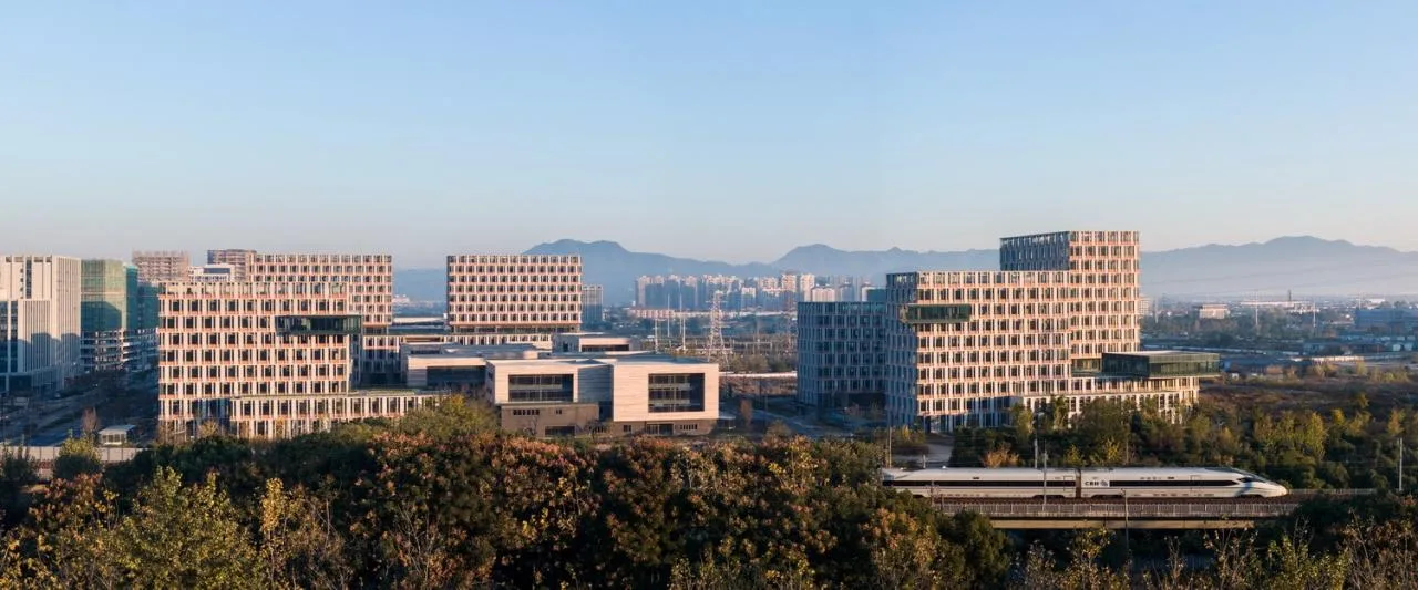 BIM Architecture | Industrial Upstairs Mode Iteration: Hangzhou Zhongenergy-saving (Fuyang) Environmental Protection Industrial Park/Line+Meng Fanhao's New Work