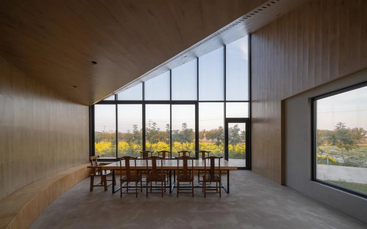 BIM Architecture | Yuntai Mountain Ice Chrysanthemum Field Library/One Tree Architecture