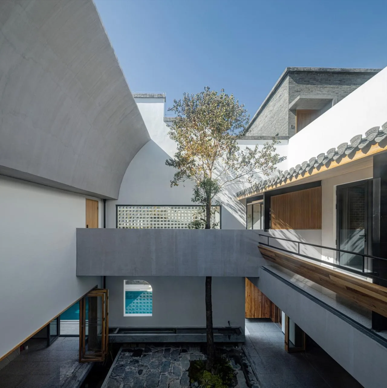 BIM Architecture | Yiyun Bishan Hotel/Yan Yang Architectural Design