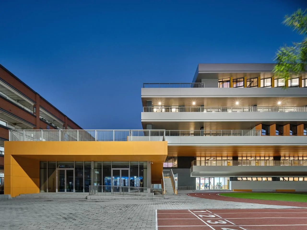 BIM Architecture | Xi'an Weiyang Road Primary School Comprehensive Building/Qu Peiqing Studio of China Northwest Architectural Design and Research Institute