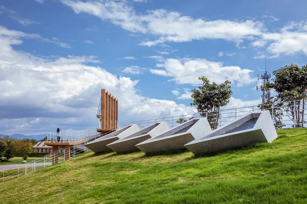 BIM Architecture | Fan's Homesickness: Ecological Corridor around Erhai Lake, Station 5/Sanwen Architecture