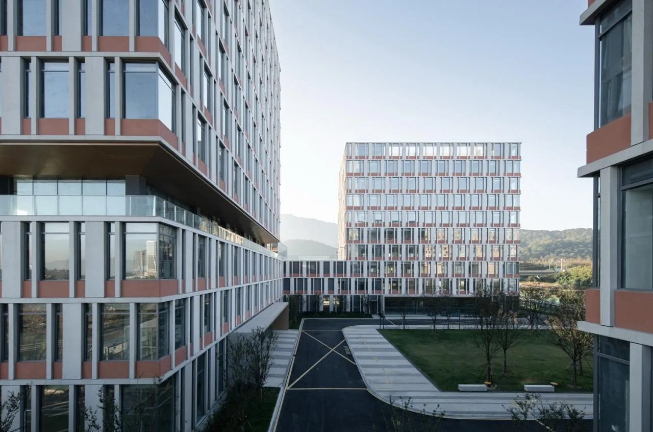BIM Architecture | Industrial Upstairs Mode Iteration: Hangzhou Zhongenergy-saving (Fuyang) Environmental Protection Industrial Park/Line+Meng Fanhao's New Work