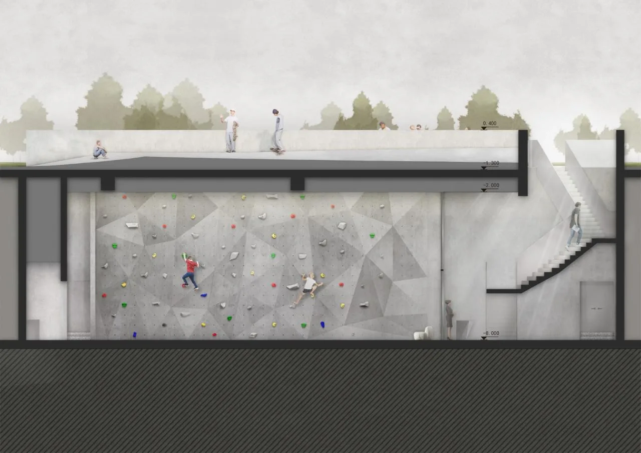 BIM Architecture | Interior Space - Beijing Manhe Art Center/RSAA/Zhuang Ziyu Studio