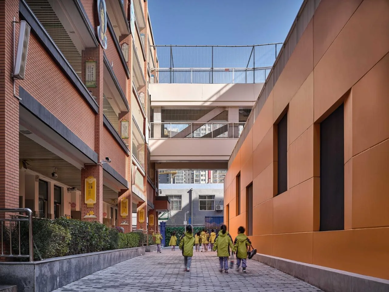 BIM Architecture | Xi'an Weiyang Road Primary School Comprehensive Building/Qu Peiqing Studio of China Northwest Architectural Design and Research Institute