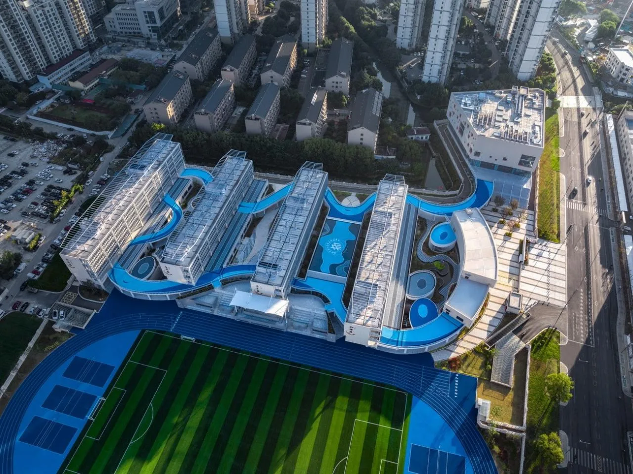 BIM Architecture | Mingming Experimental School/Mizhang Architecture