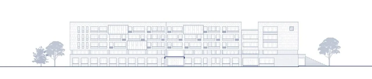 BIM Architecture | Henan Anyang Zhenzhong School/Xiangwai Construction Studio, School of Architecture and Urban Planning, Shandong Jianzhu University
